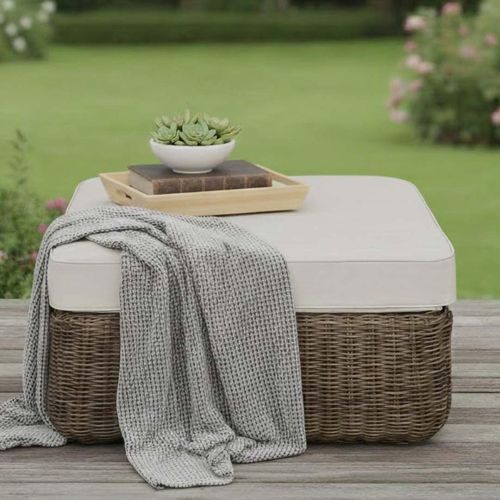 Skala Ottoman Dark Rattan