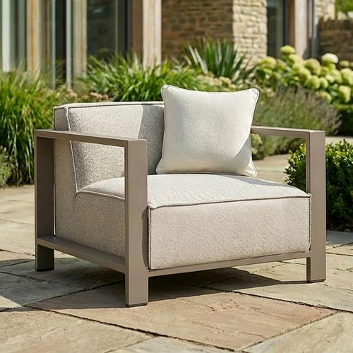 Ibiza Garden Armchair - Latte