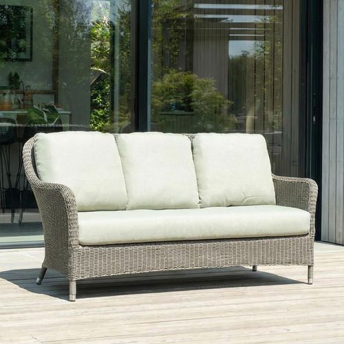 Hazelmere 3 Seater Sofa - Garden - Grey Weave