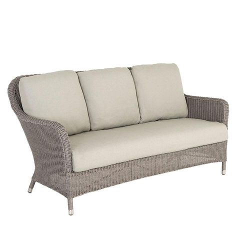 Hazelmere 3 Seater Sofa - Garden - Grey Weave