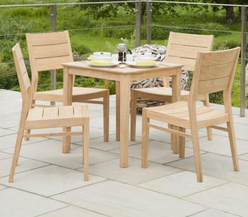 Roble Tivoli Garden High Back Chair