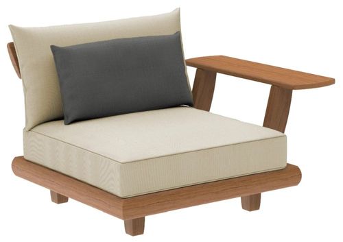 Sorrento Garden Mid Module with Arm Rest