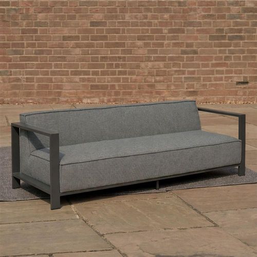 Ibiza Garden Sofa - 3 Seater - Zinc Grey