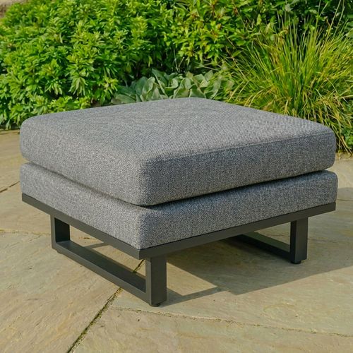 Ethos Garden Footstool - Zinc Grey