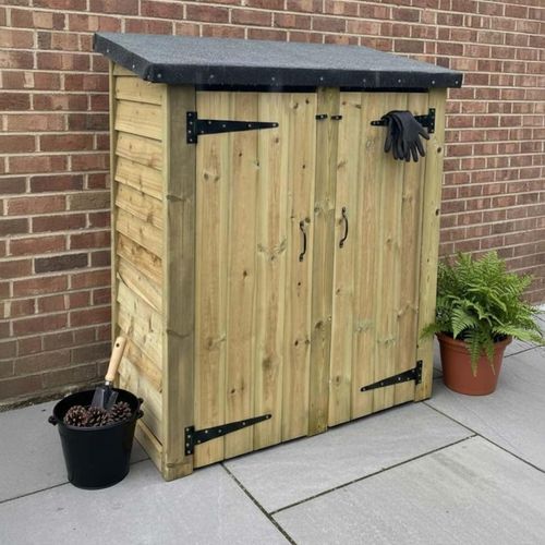 Churnet Valley Redwood Garden Double Tool Shed