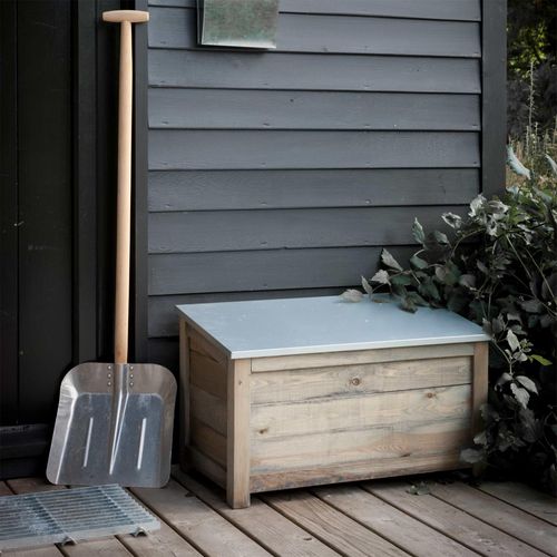 Aldsworth Outdoor Storage Box Small Natural Wood