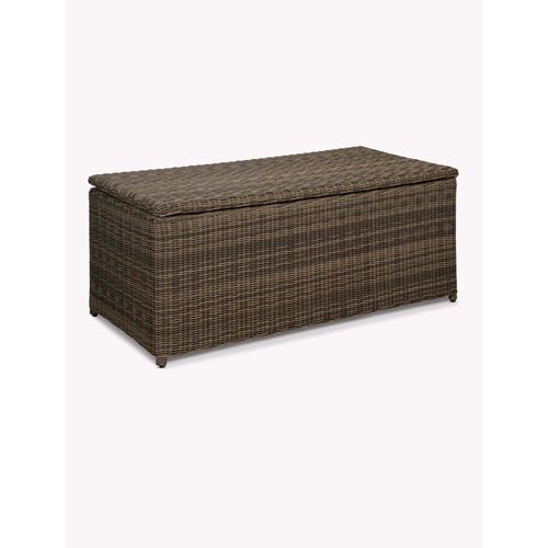 Skala Outdoor Storage Box Large Dark Rattan