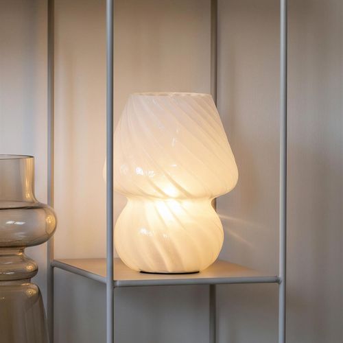 Alton LED Lamp - White - Glass
