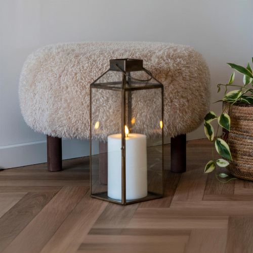 Mysore Lantern - Antique Brass