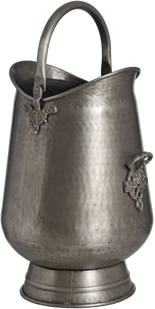 Antique Pewter Coal Bucket