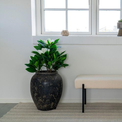 Capelo Decoration Pot - Grey Terracotta