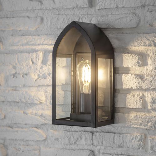 Fairford Outdoor Lantern Carbon