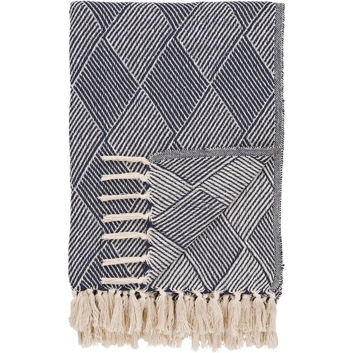 Izmir Throw - Blue Fabric