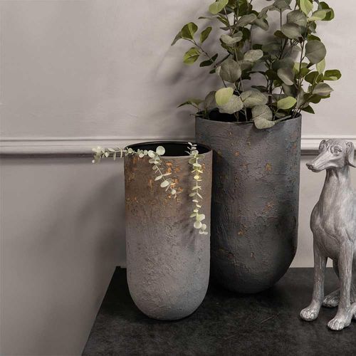 Volcano Planter - Blue - Set of 2