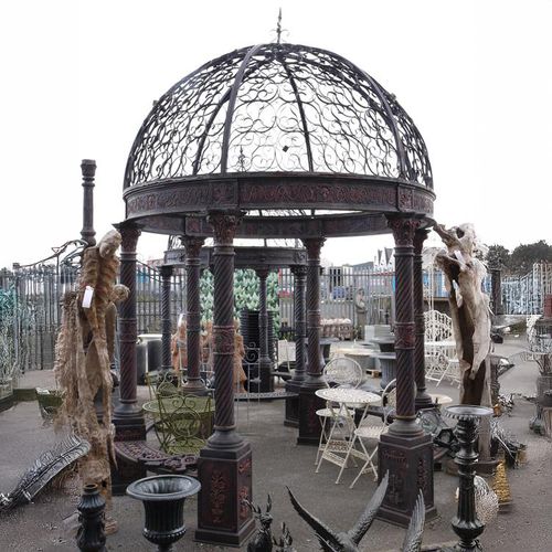 Outdoor Gazebo - Large - Cast Metal