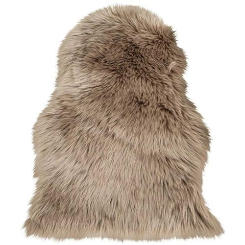 Throw - 50cm - Faux Lambskin - Mushroom