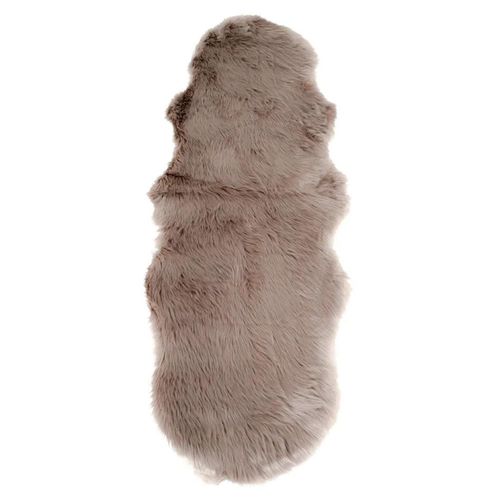 Throw - Faux Lambskin - Mushroom