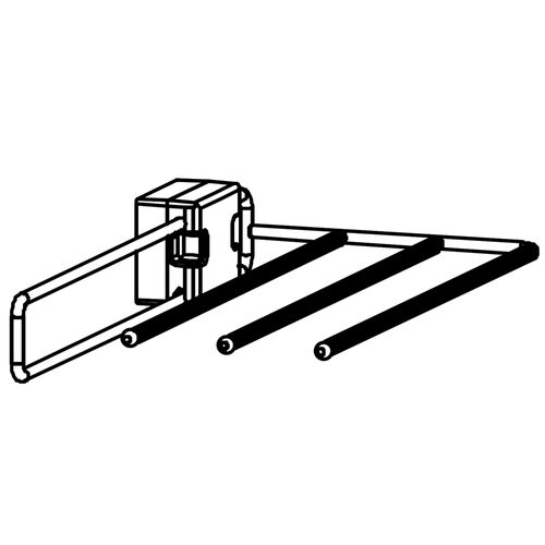 Rauch Blue Trouser Holder