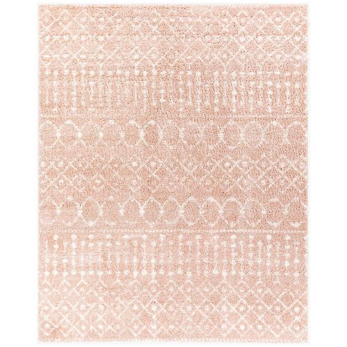 Aliyah Rug - Boho Shaggy - ALH2300 - Pink - Sizes Available