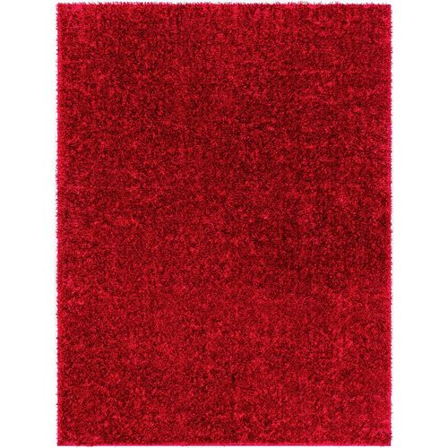 Cloudy Rug - High Pile Shaggy - Red - Sizes Available