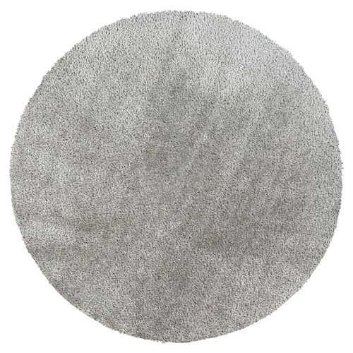 Cloudy Round Rug - High Pile Shaggy - Dark Grey - Sizes Available