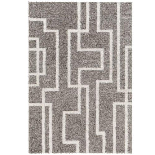 Cloudy Rug - Modern Shaggy - Grey - 160cm x 213cm