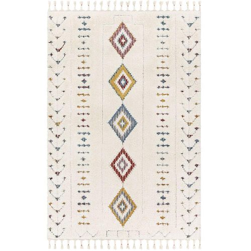 Lofty Rug - Shaggy Modern Boho Plush Pile - LOF2303 - Ivory - Sizes Available