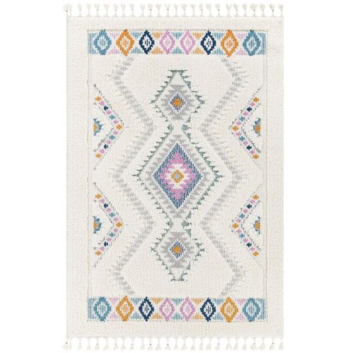 Lofty Rug - Shaggy Modern Boho Plush Pile - Ivory - Sizes Available