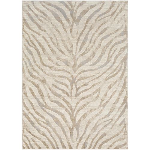 City Rug - Boho Zebra - Light Grey - Sizes Available