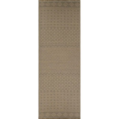 Mystery Runner - Machine Washable Boho Jute - MYS2303 - Tan - 79cm x 220cm