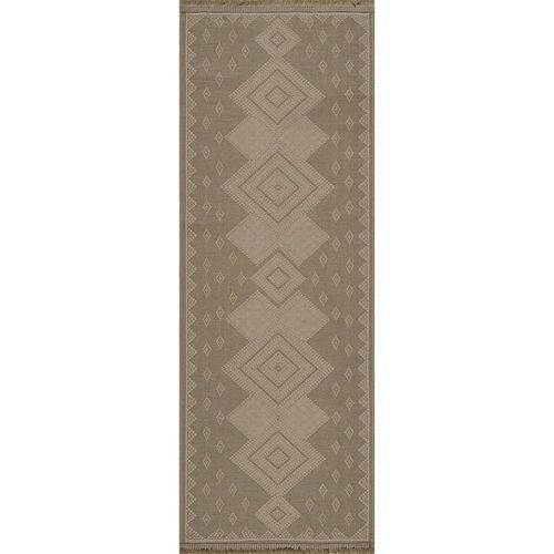 Mystery Runner - Machine Washable Boho Jute - MYS2305 - Tan - 79cm x 220cm