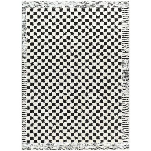 Freud Rug - Checkered - Ivory & Black - Sizes Available