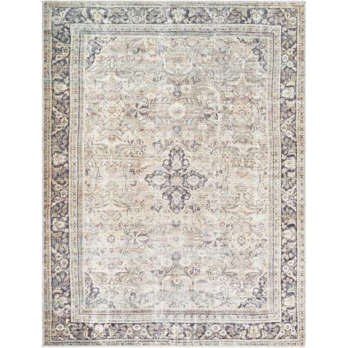 Darling Rug - Machine Washable Oriental Boho - BODA2304 - Brown - Sizes Available