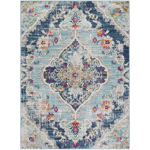 Floransa Rug - Oriental Vintage - FSA2300 - Light Blue - Sizes Available
