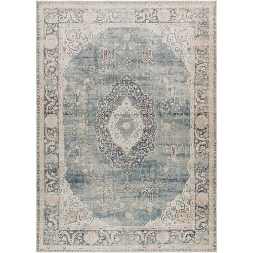 Marlene Rug - Oriental Vintage - BOMN2300 - Ice Blue - Sizes Available