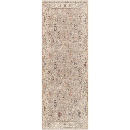 Davina Runner - Vintage Traditional Oriental Boho - BOCC2302 - Brown - 80cm x 220cm