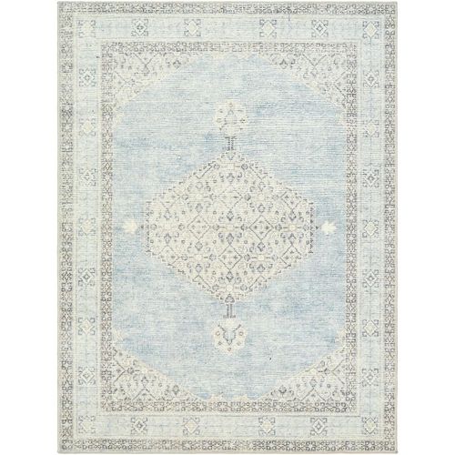 Lila Rug - Vintage Oriental Boho - BOLC2303 - Blue - Sizes Available