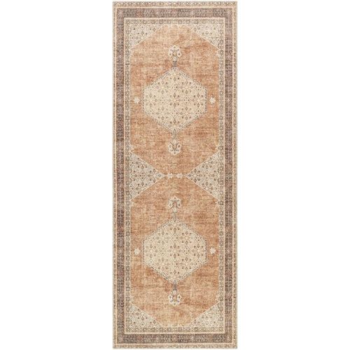 Lila Runner - Vintage Oriental Boho - BOLC2300 - Brown - 80cm x 220cm