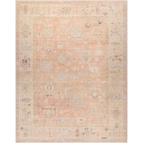Marlene Rug - Vintage Oriental Boho - BOMN2307 - Dusty Pink - Sizes Available