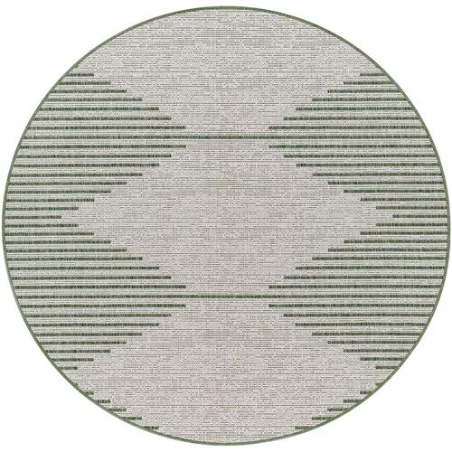 Eagean Round Rug - EAG2432 - Green - 160cm x 160cm