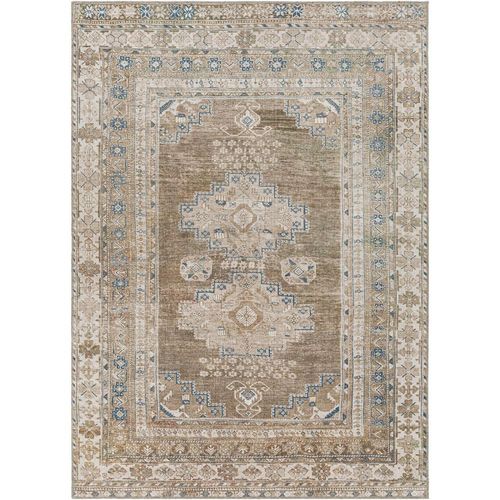 Colin Rug - Machine Washable Vintage - CLN2303 - Brown - Sizes Available