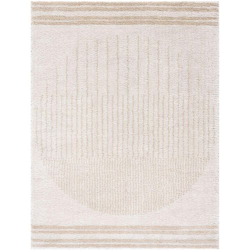 Fossay Rug - Machine Washable Modern Shaggy - FSG2306 - Beige - Sizes Available