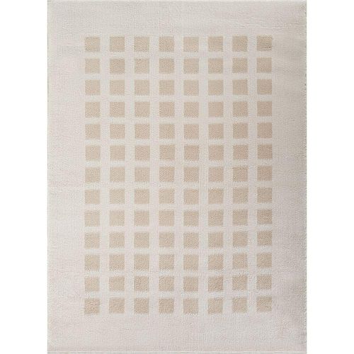 Fossay Rug - Machine Washable Modern Shaggy - FSG2319 - Beige - Sizes Available