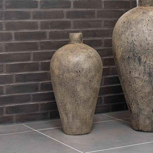 Corvo Decoration Pot - Brown Terracotta - 32cm x 60cm