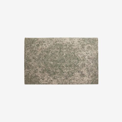 Aria Jacquard Woven Rug - Green - 240cm x 160cm
