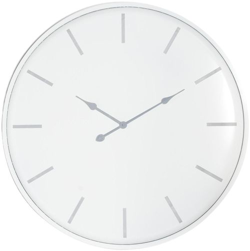 Adelaide White Metal Large Wall Clock - 80cm x 80cm