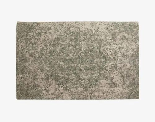 Aria Jacquard Green Woven Rug - 240cm x 160cm