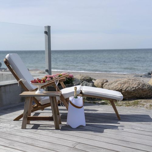 Arrecife Garden Deck Chair - Large - Natural - Teak Wood