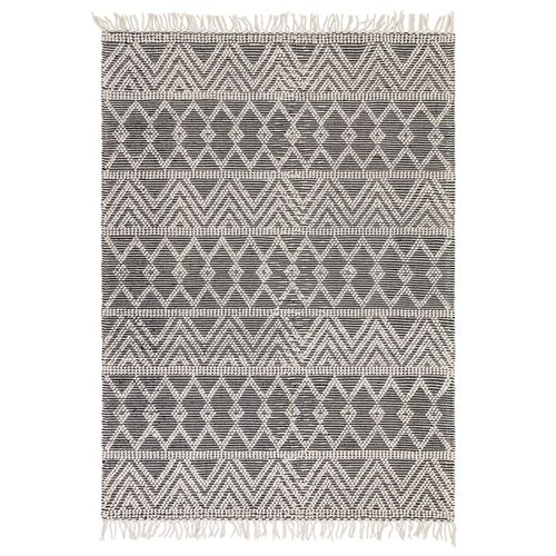 Boho Asra Rug - Black - 120cm x 170cm