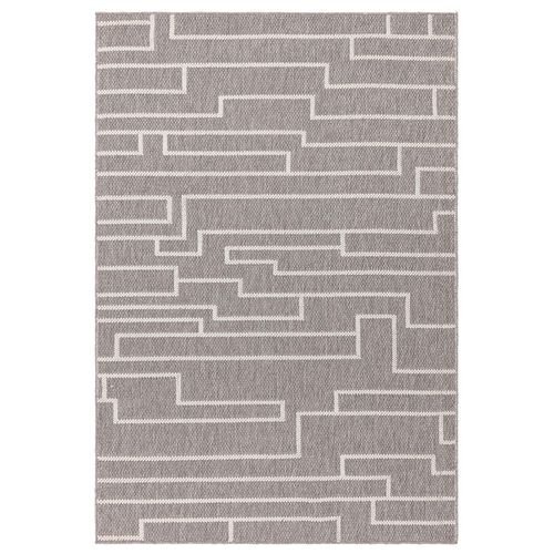 Boho Camber Track Rug - Grey - 80cm x 150cm